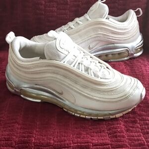 [CUSTOM]**Nike** (wmns) "Air-Max 97s" White/ Pure Platinum